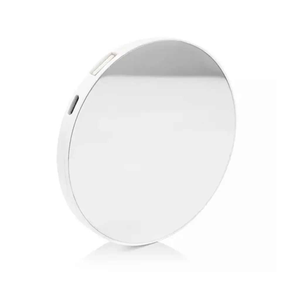 Kikkerland Mirror Power Bank 2 in 1 compact rapid charging USB cable cell phone